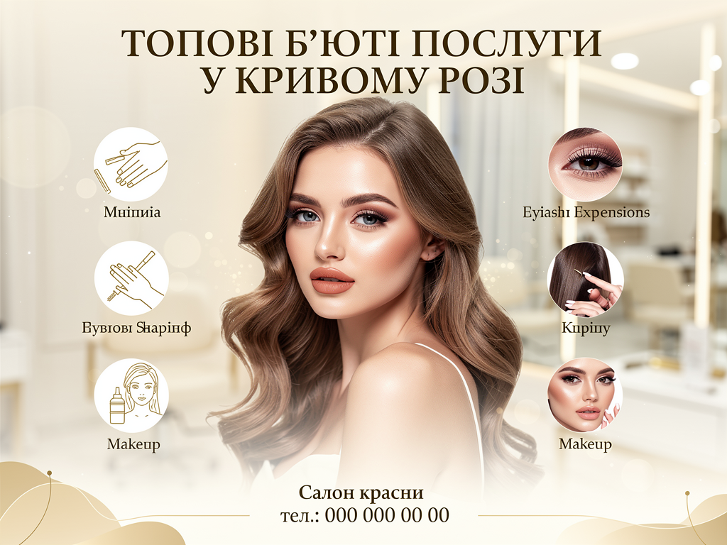 Beauty.kr.ua — сучасний б'юті портал Кривого Рогу, де легко знайти свого майстра краси